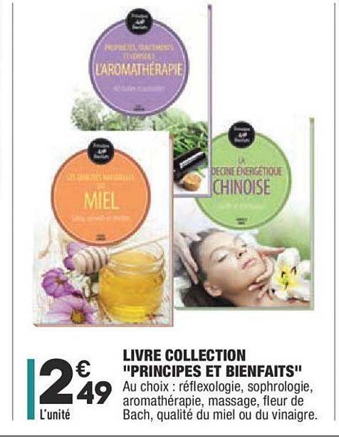 livre collection "principes et bienfaits"