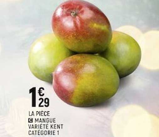 mangue variété kent