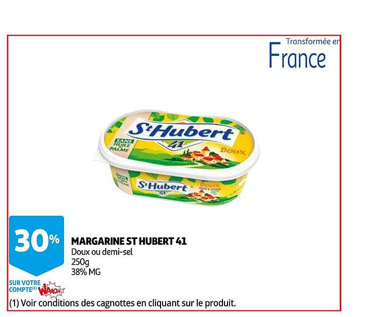 margarine st hubert 41