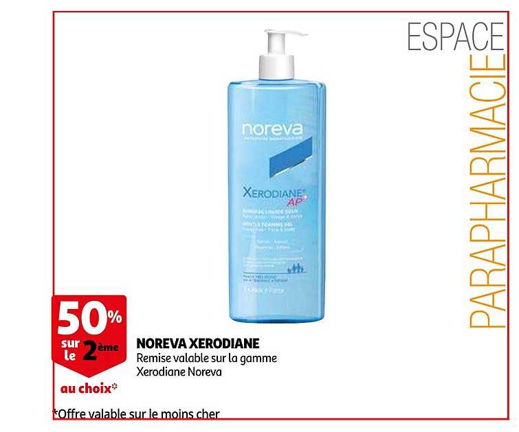 Noreva Xerodiane 50% Sur Le 2ème Au Choix