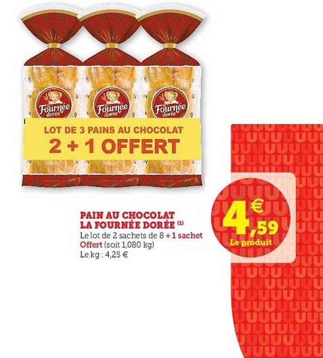 Pain Au Chocolat La Fournée Dorée