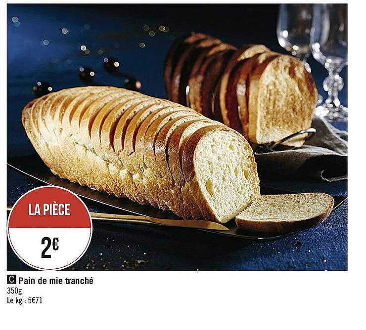 Pain De Mie Tranché