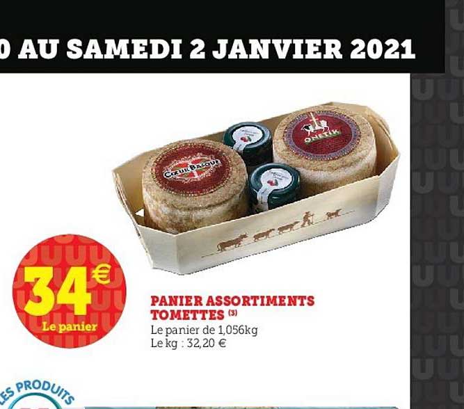 Panier Assortiments Tomettes