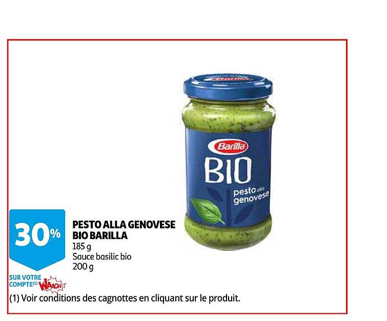 pesto alla genovese bio barilla