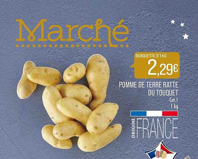 Pomme De Terre Ratte Du Touquet