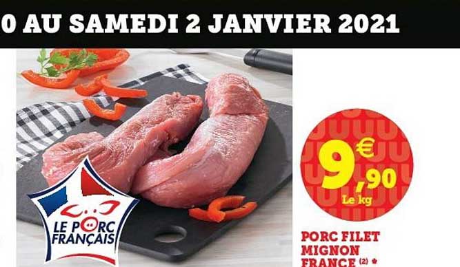 Porc Filet Mignon France