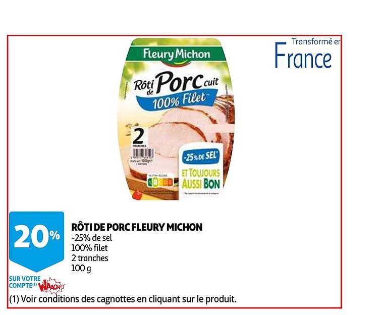 rôti de porc fleury michon