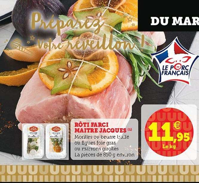 rôti farci maître jacques