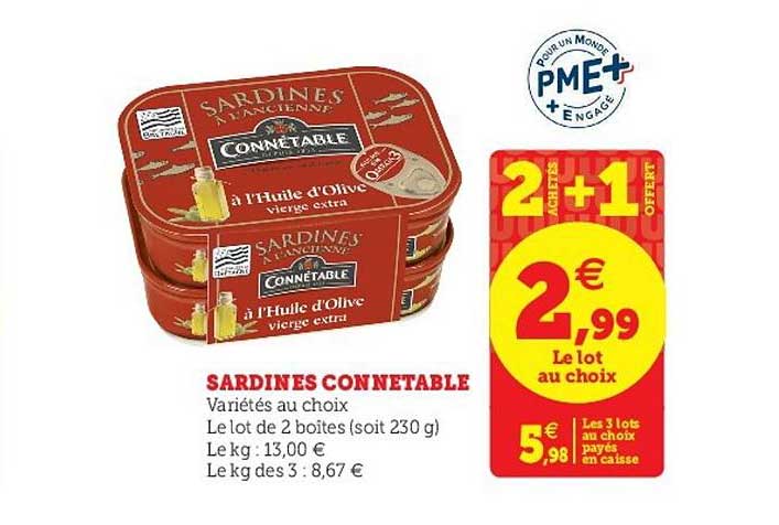 Sardines Connetable