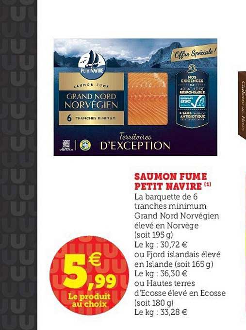 Saumon Fumé Petit Navire