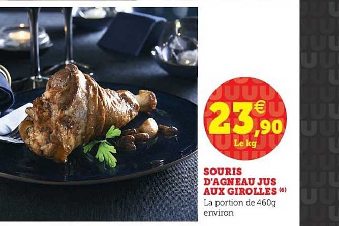 Souris D'agneau Jus Aux Girolles