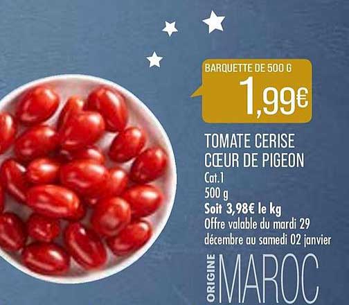 Tomate Cerise Cœur De Pigeon