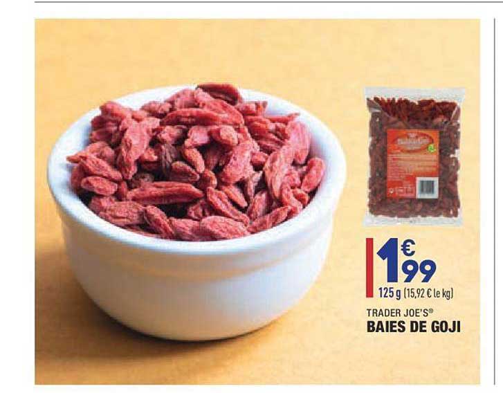 trader joe's baies de goji