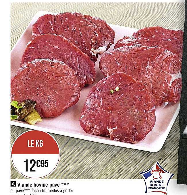 Viande Bovine Pavé