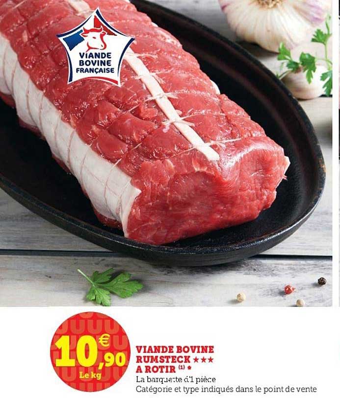 Viande Bovine Rumsteck à Rôtir