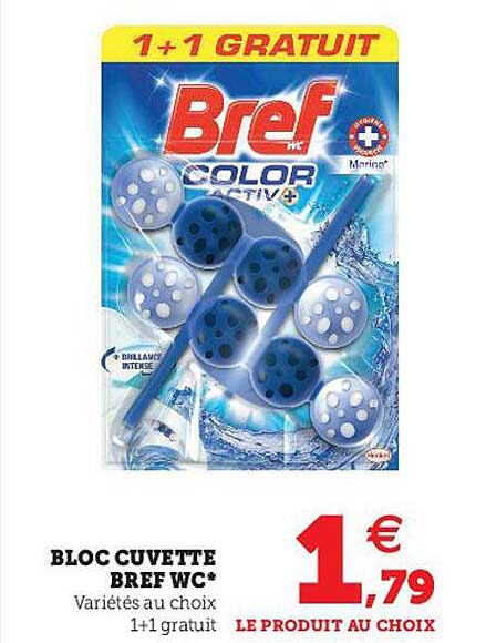 bloc cuvette bref wc