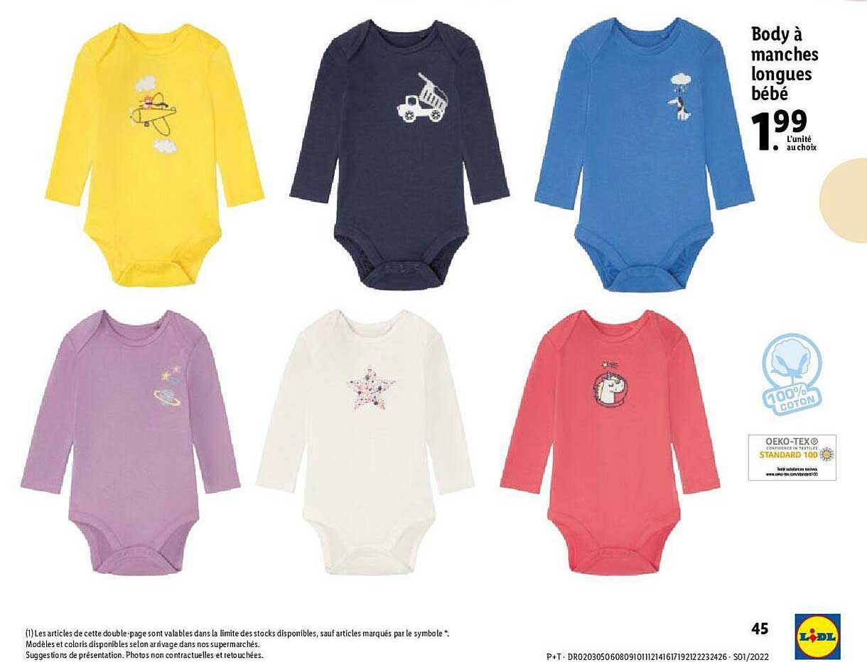 body à manches longues bébé