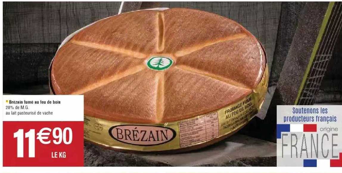 Brézain Fumé Au Feu De Bois