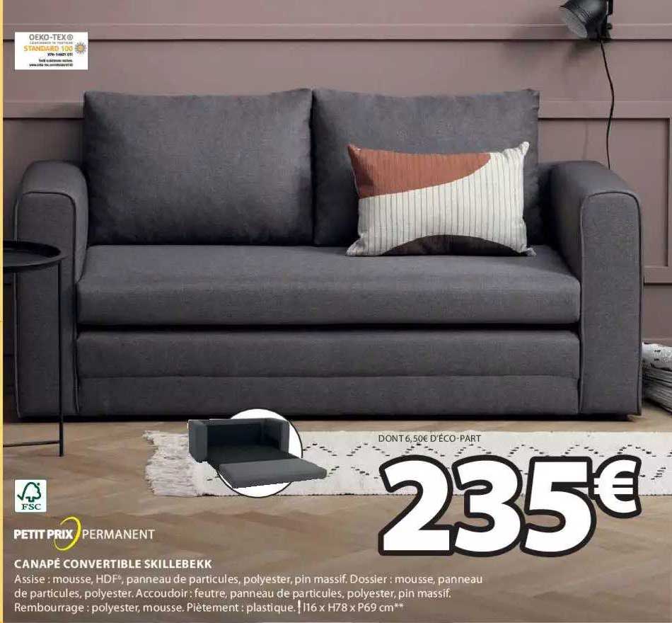 Canapé Convertible Skillbekk