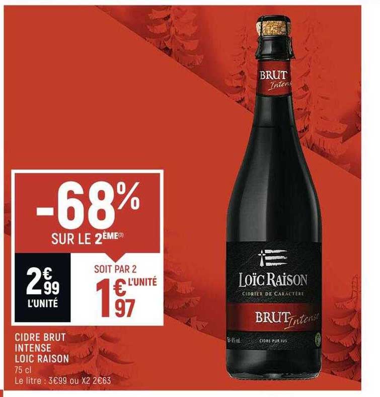 cidre brut intense loïc raison