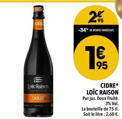 cidre loïc raison