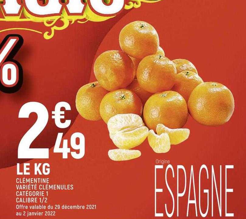 clémentine variété clémenules