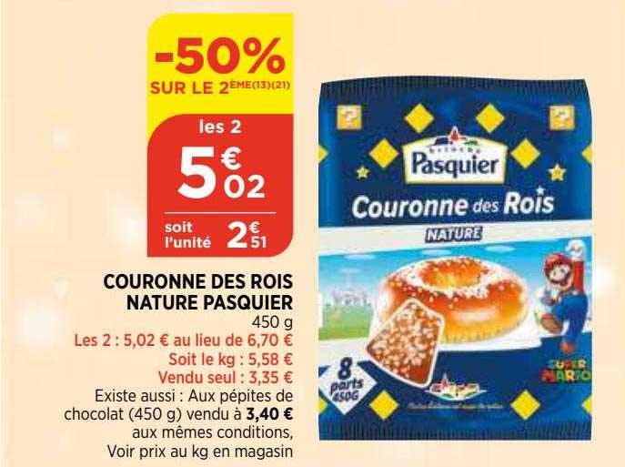 couronne des rois nature pasquier