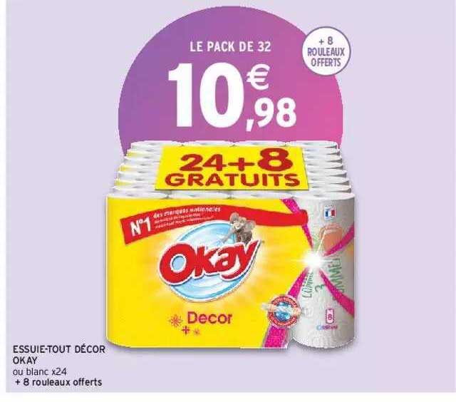 essuie-tout décor okay
