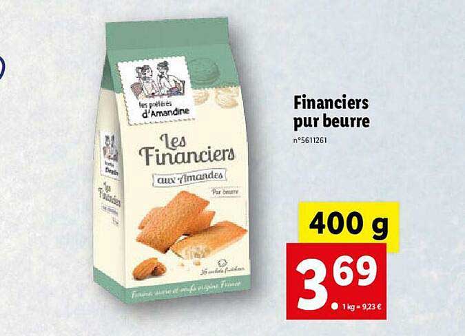 Financiers Pur Beurre
