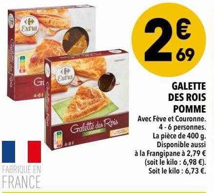 galette des rois pomme