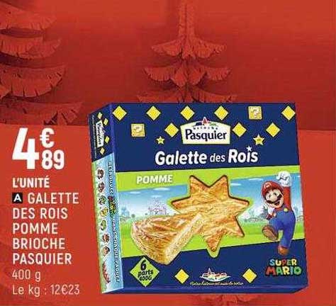 galette des rois pomme brioche pasquier