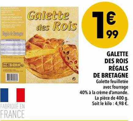 galette des rois régals de bretagne