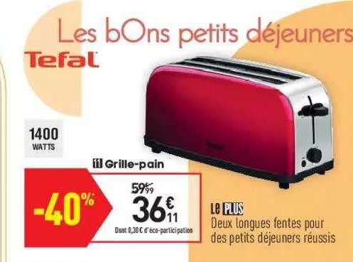 grille-pain tefal
