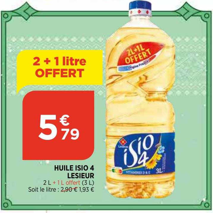 huile isio 4 lesieur