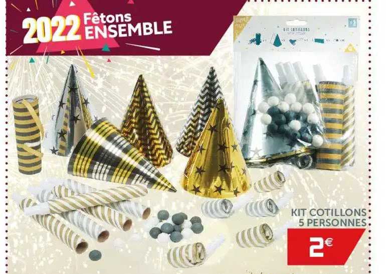 kit cotillons 5 personnes