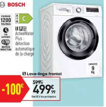lave-linge frontal bosch