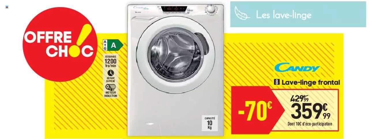 Lave-linge Frontal Candy