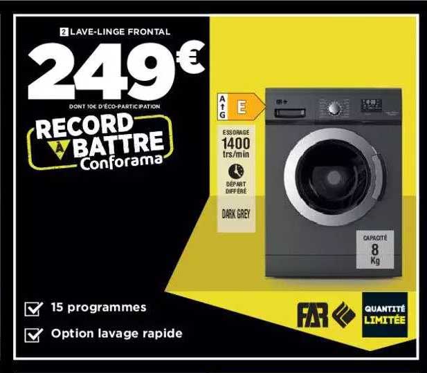 lave-linge frontal far