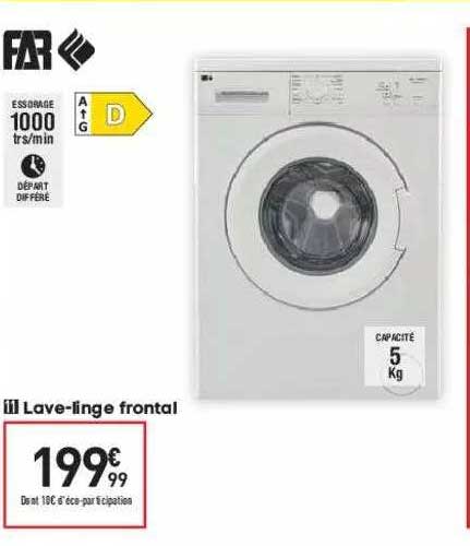 lave-linge frontal far