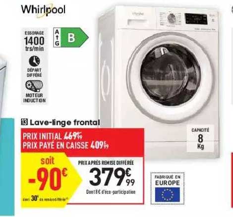 Lave-linge Frontal Whirlpool