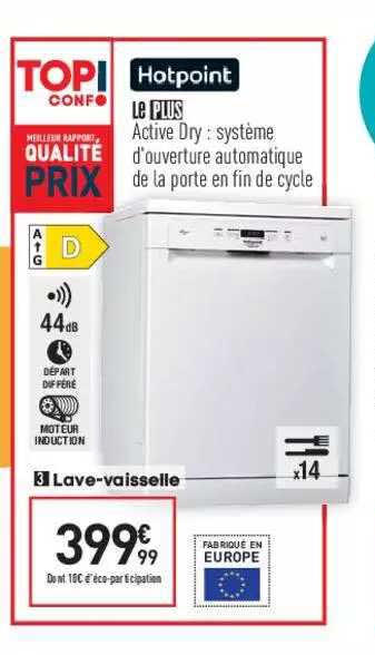 lave-vaisselle hotpoint