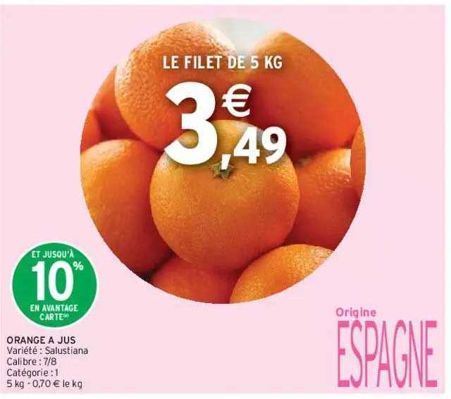 orange à jus salustiana