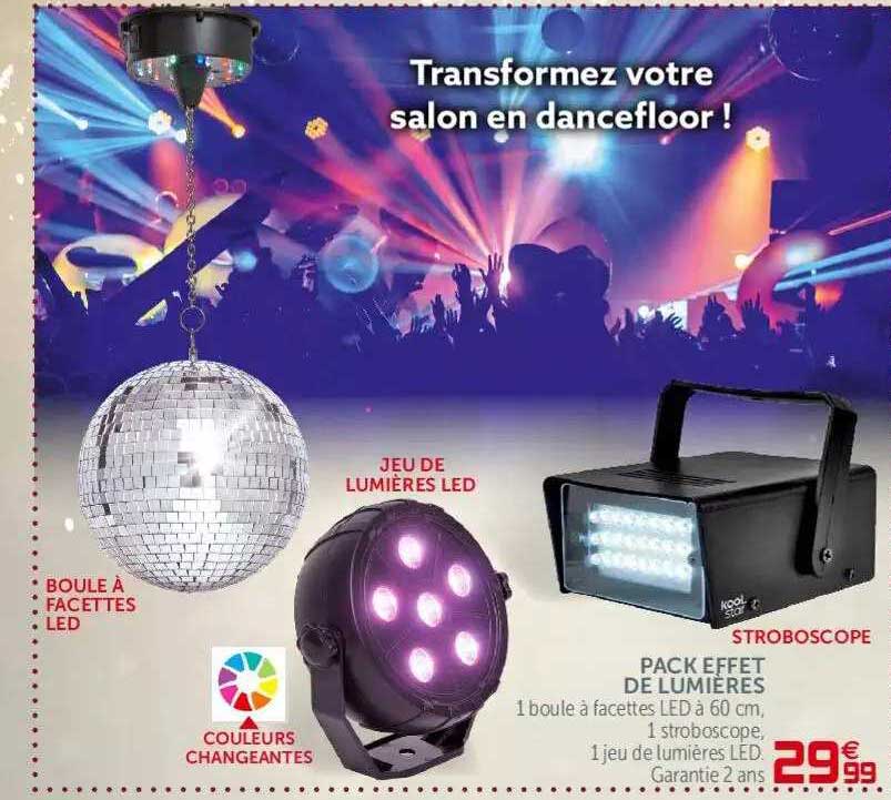 pack effet de lumières