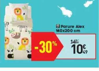 Parure Alex 140 X 200 Cm