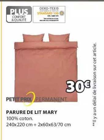 parure de lit mary