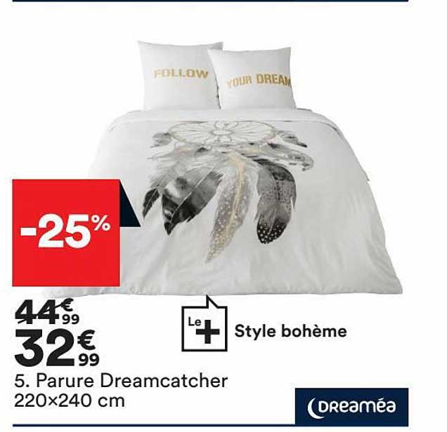 parure dreamcatcher 220x240 cm dreaméa