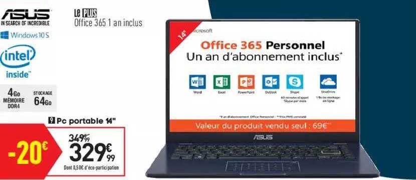 Pc Portable 14" Asus