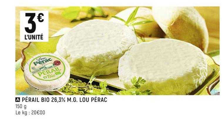 pérail bio 26,3% lou pérac