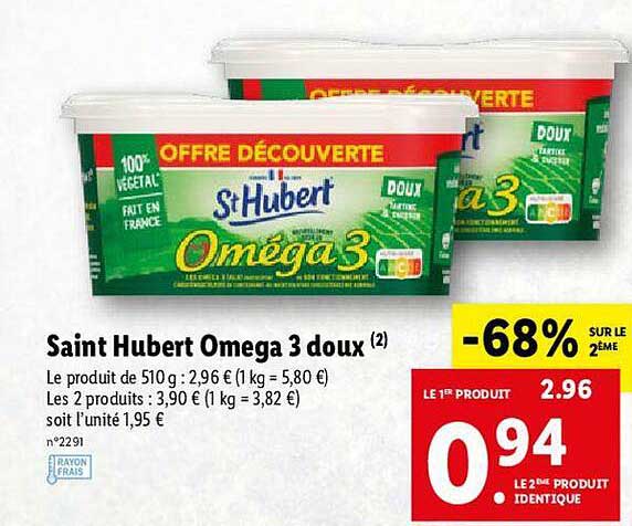 saint hubert oméga 3 doux