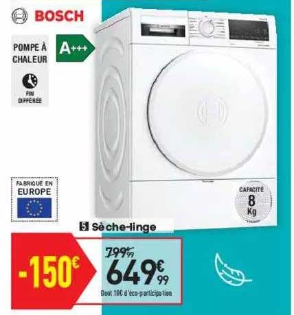 sèche-linge bosch